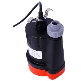 Plastic Portable Electric Water Press (Color: black)
