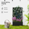 Garden Bed, Galvanized Planter, Garden Bed with Privacy Pan