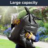 1.6 MIL 50/100 Pieces Ultra Thick Plastic Heavy-Duty 30-Gallon Garbage Bags (50 Pieces, 31.5in x 35.5in) - Ideal for Courtyard Fallen Leaves, Hotels